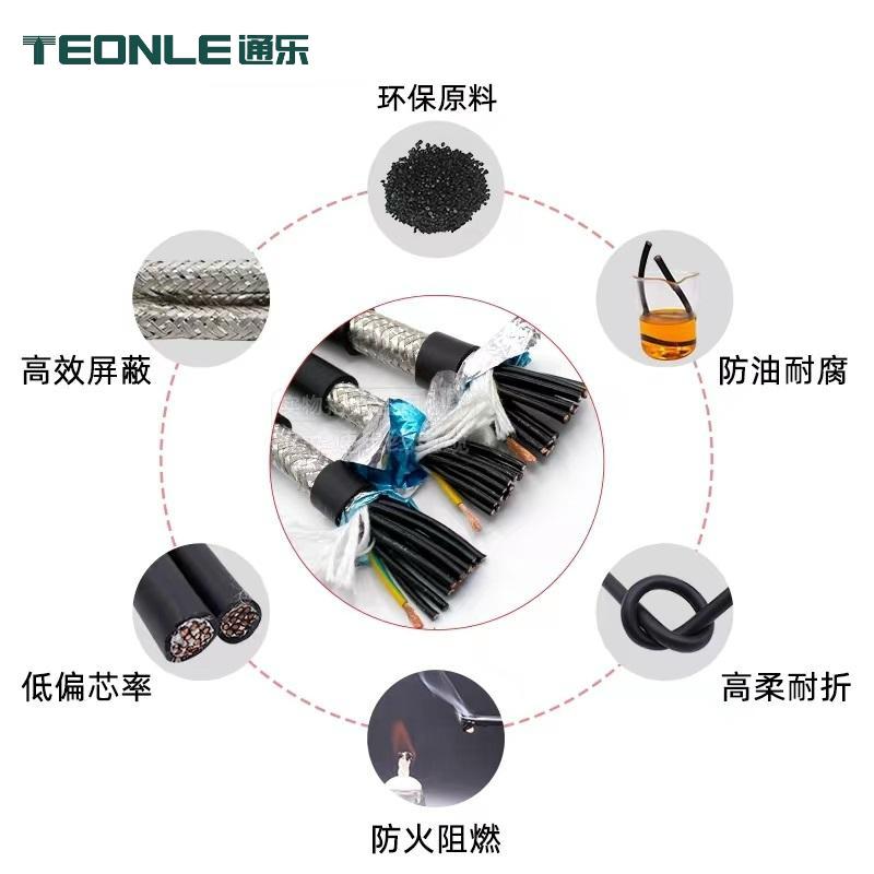 TPE機器人手臂屏蔽電纜-機器人手臂電纜