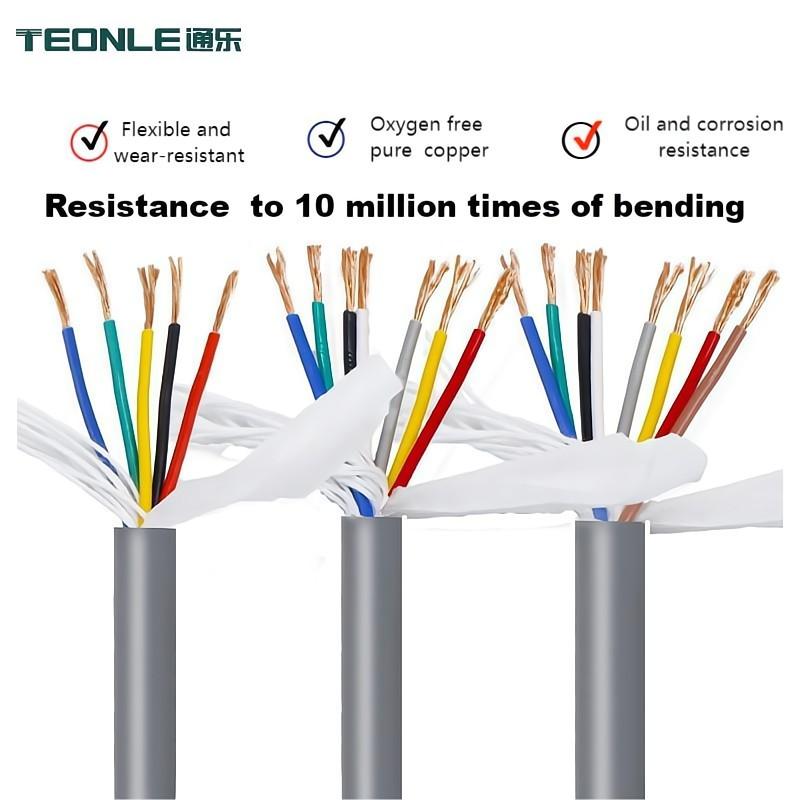 High flexible drag chain TRVV power line(pic1) four.jpg