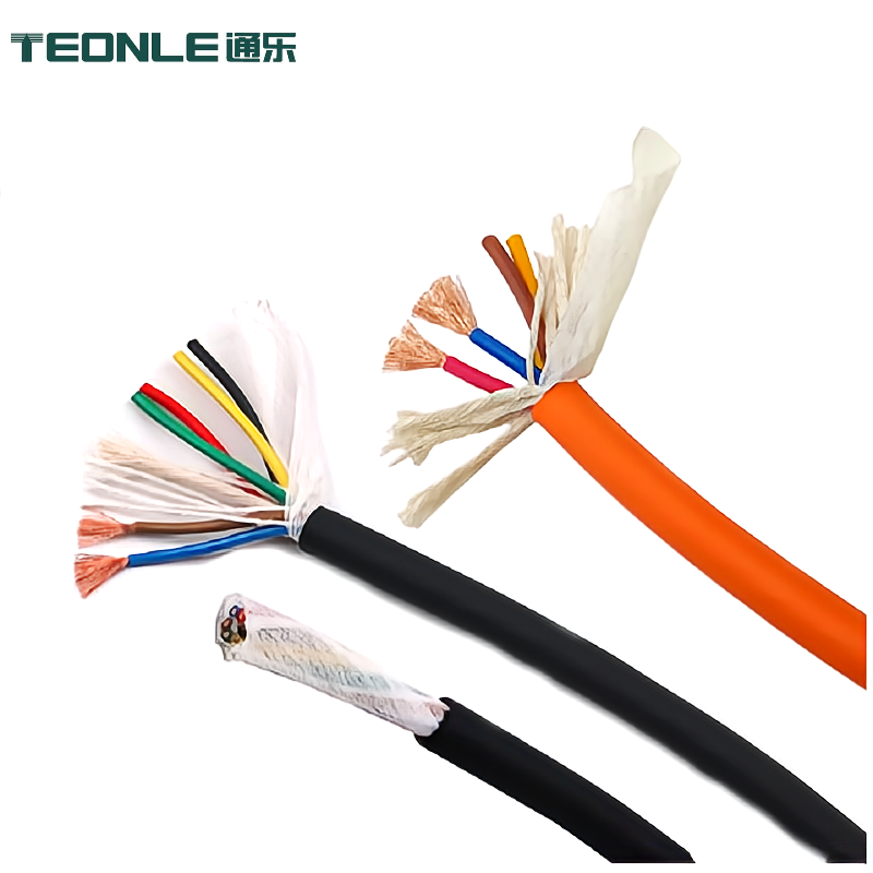 高柔性耐油耐磨耐寒拖鏈線纜TRVV