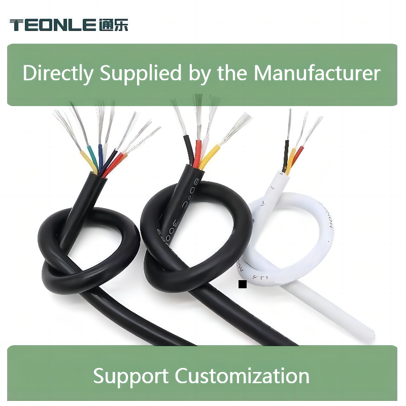 UL美標2464護套線16/18/20/26AWG PVC鍍錫線多股擠壓銅線