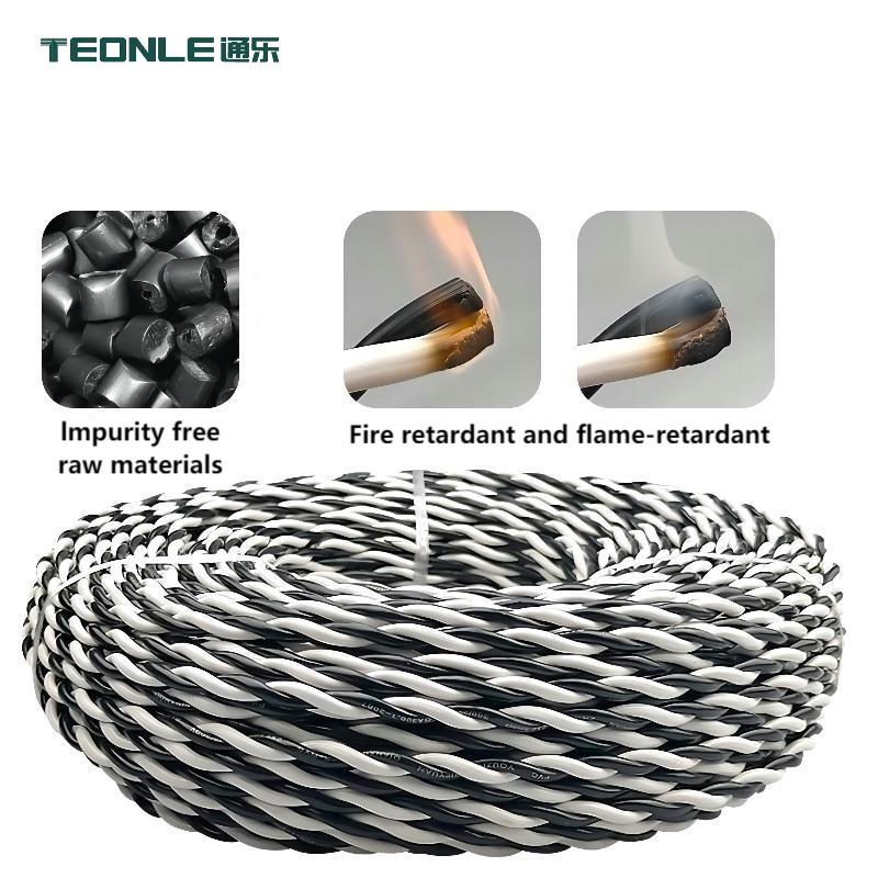 WDZN/WDZ/ N/ZC-RVS 純銅芯消防耐火花線雙絞信號線