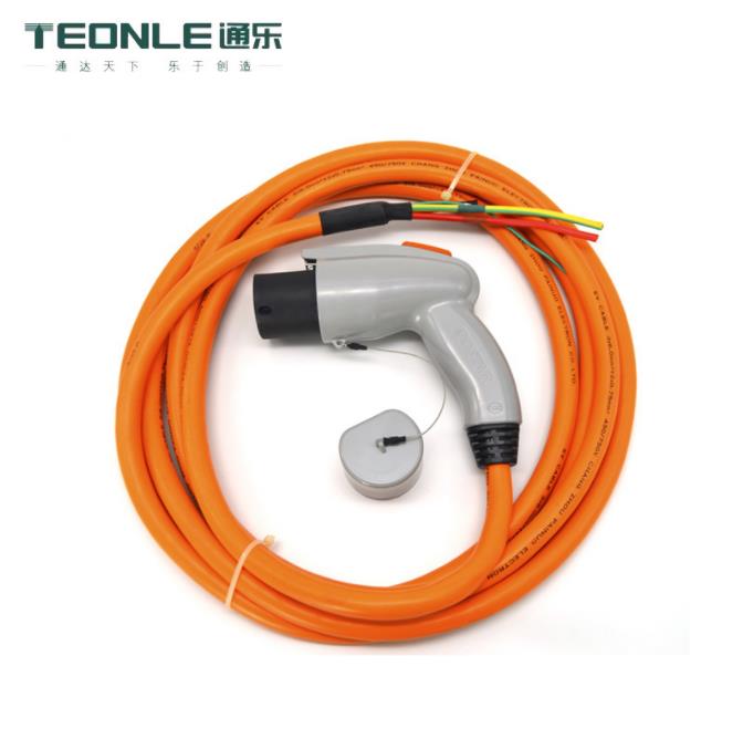 通樂(lè)新能源電動(dòng)汽車(chē)充電樁交流充電槍線16A32A7槍頭一體延長(zhǎng)線