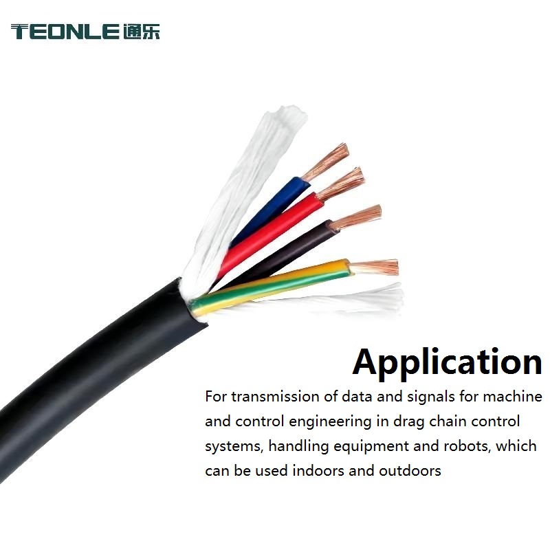 TRVV-4*2.5mm2 Flexible power towing cable