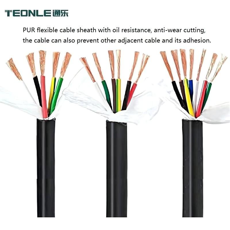 TRVV-4*2.5mm2 Flexible power towing cable