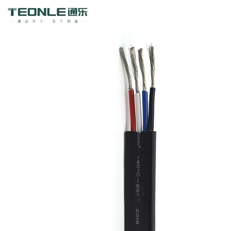 TVVB扁平四芯電源線廠家批發價格