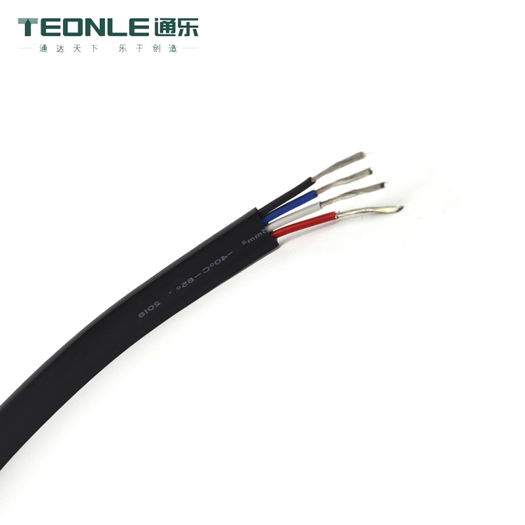 TVVB扁平四芯電源線廠家批發價格(圖1) TVVB扁平四芯電源線