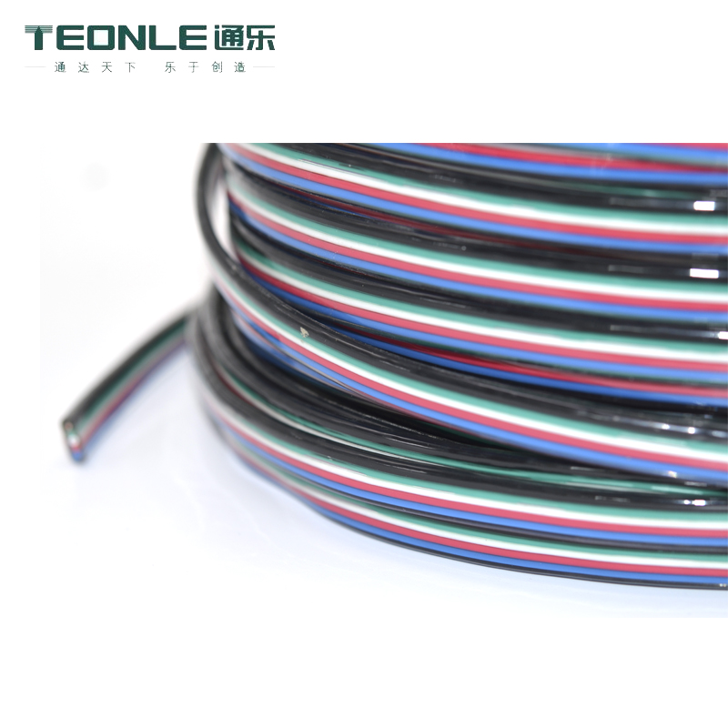 透明防水扁平電源線(圖1)